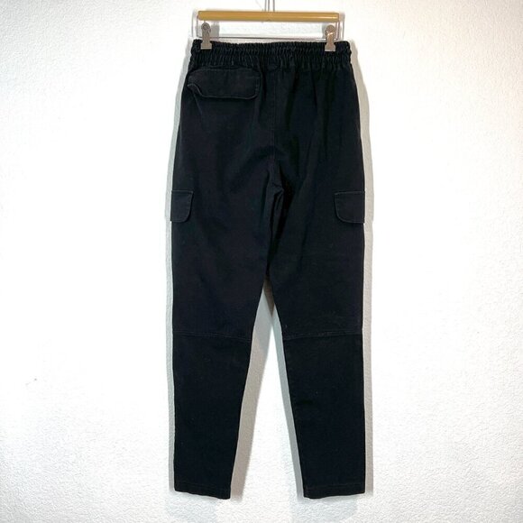 Black Cargo Pants Utility Streetwear Small - Picture 3 of 9